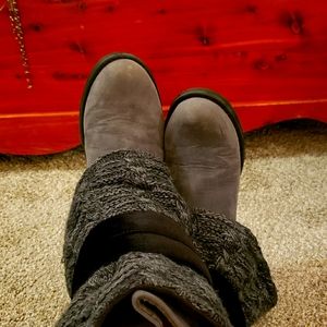 Muk Luk ankle high boots